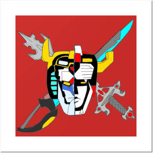 Voltron Old and New Posters and Art